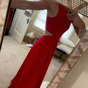 NWT Red Gown Size Large